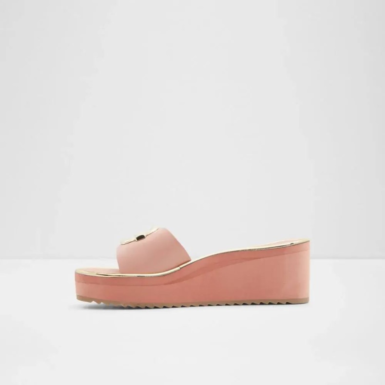 Mørk-pink Onayllan Dame Slide Strand Sandal Aldo Mode