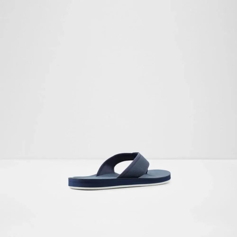 Aldo Fashion Orest Mænds Slip-on String Sandal Marineblå