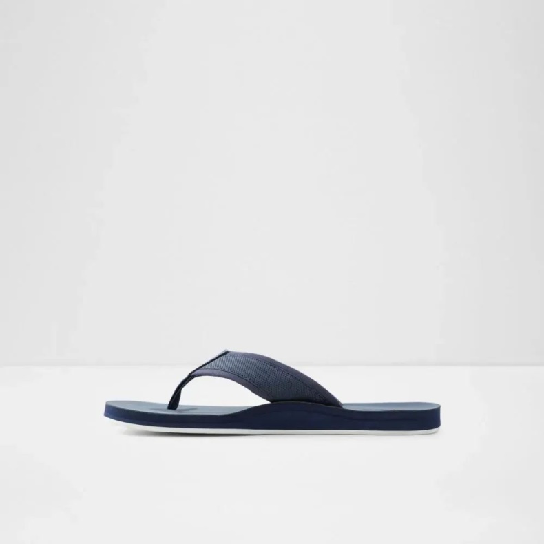 Aldo Fashion Orest Mænds Slip-on String Sandal Marineblå