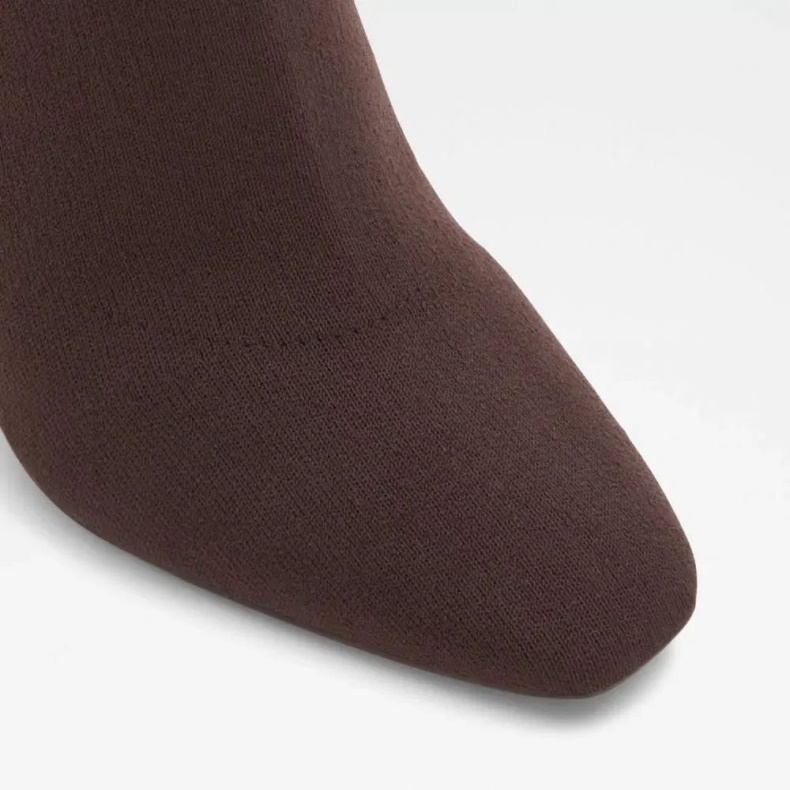 Mode Aldo Ovieda Ankelstøvle Med Lavt Skaft Til Kvinder Mørkebrun