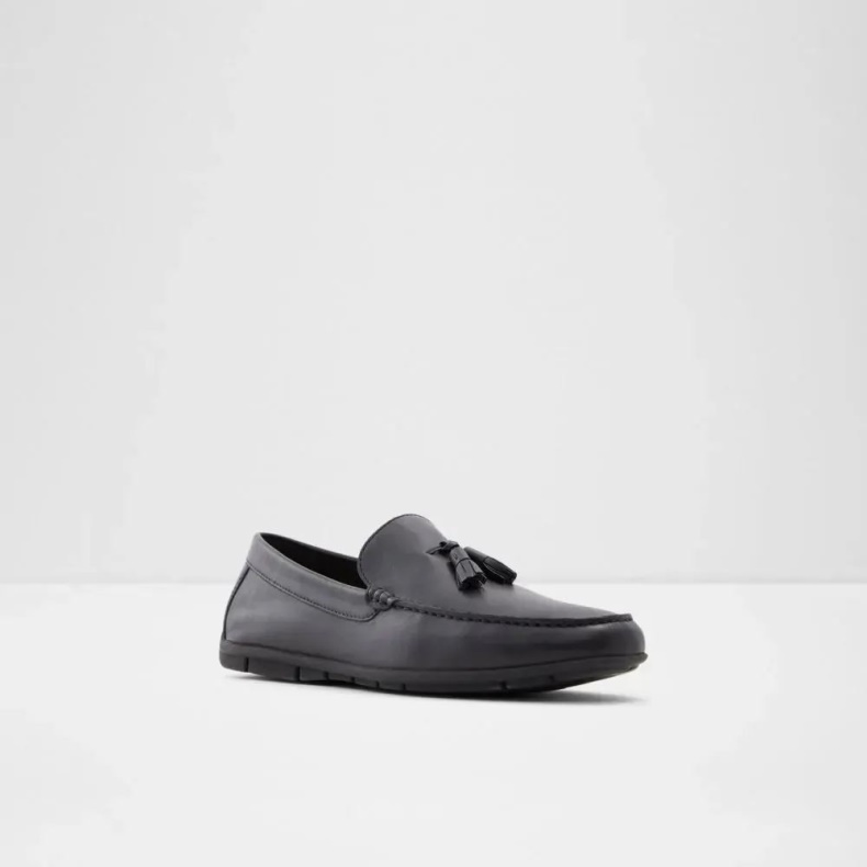 Fashion Aldo Sort Prypiaflex Slip-on Loafer Til Mænd
