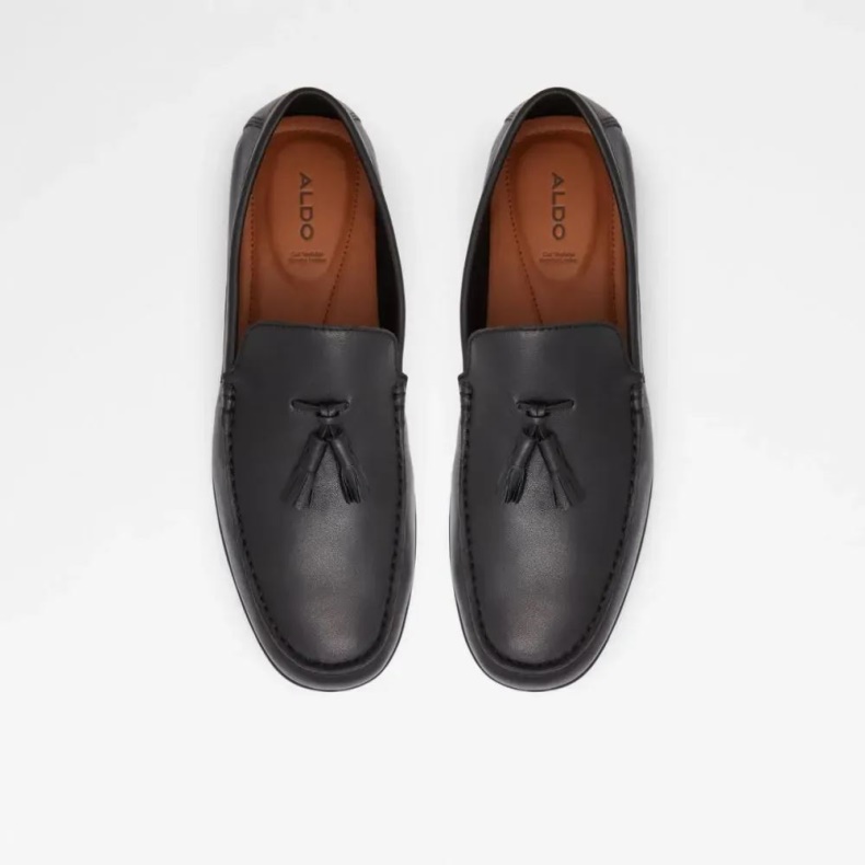 Fashion Aldo Sort Prypiaflex Slip-on Loafer Til Mænd