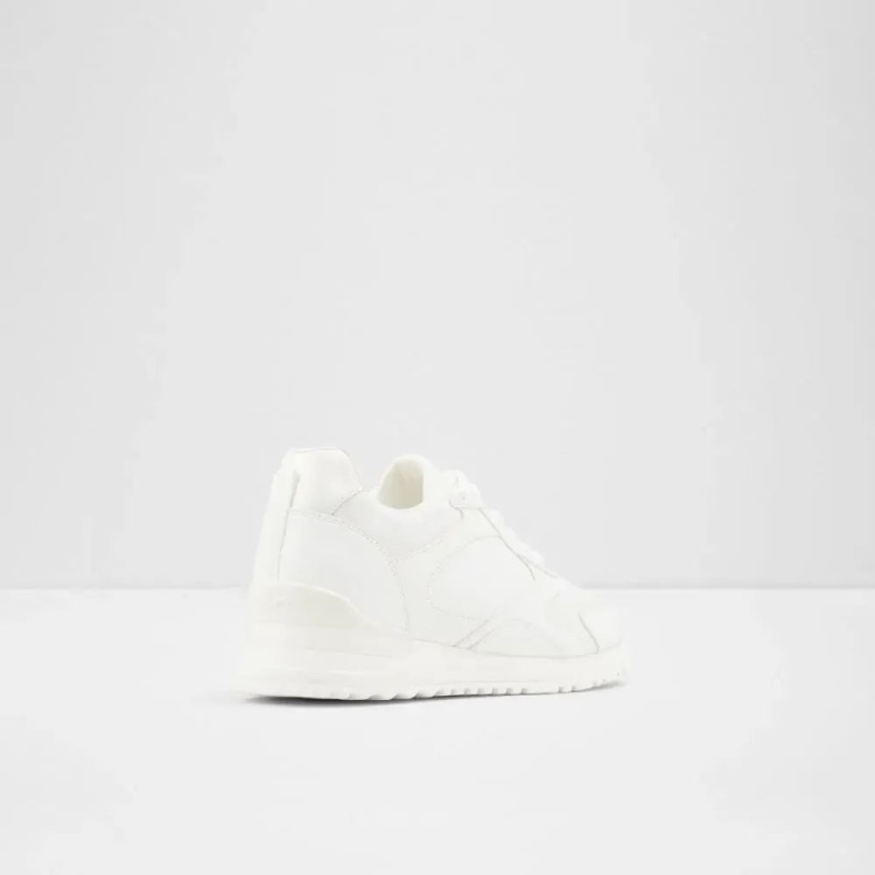 Praylian Dame Jogger Med Snørebånd, Hvid Aldo