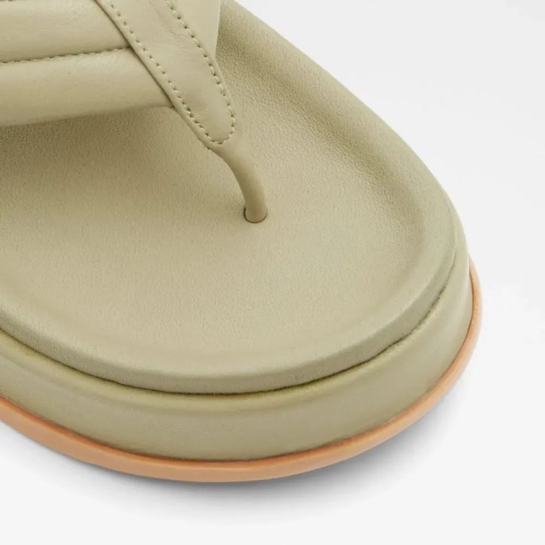 Aldo Lysegrøn Mode Rachelle Sandal Med Kilebånd Til Kvinder