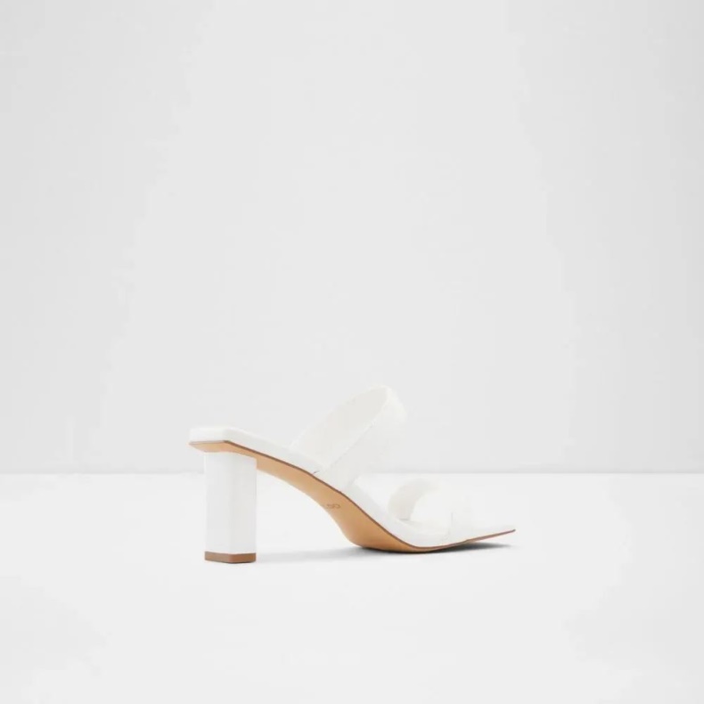 Ranalassi Dame Blokhæl Sandal Mode Aldo Anden Hvid