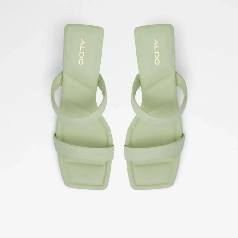 Ranalassi Kvinders Blokhæl Sandal Mode Lysegrøn Aldo