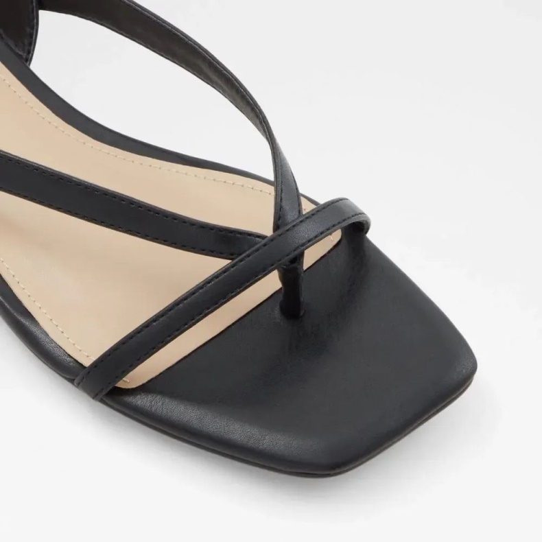 Mode Sort Rhigoni Kvinders Flad Ankelrem Sandal Aldo