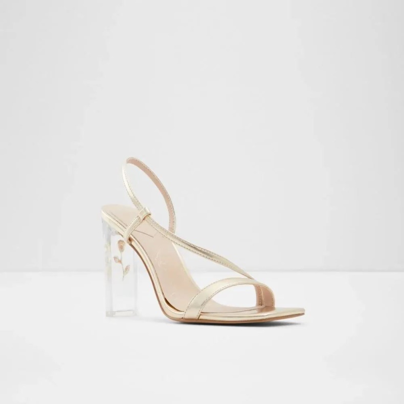 Aldo Fashion Rosenlipper Damesandaler Med Stropper Og Hæle