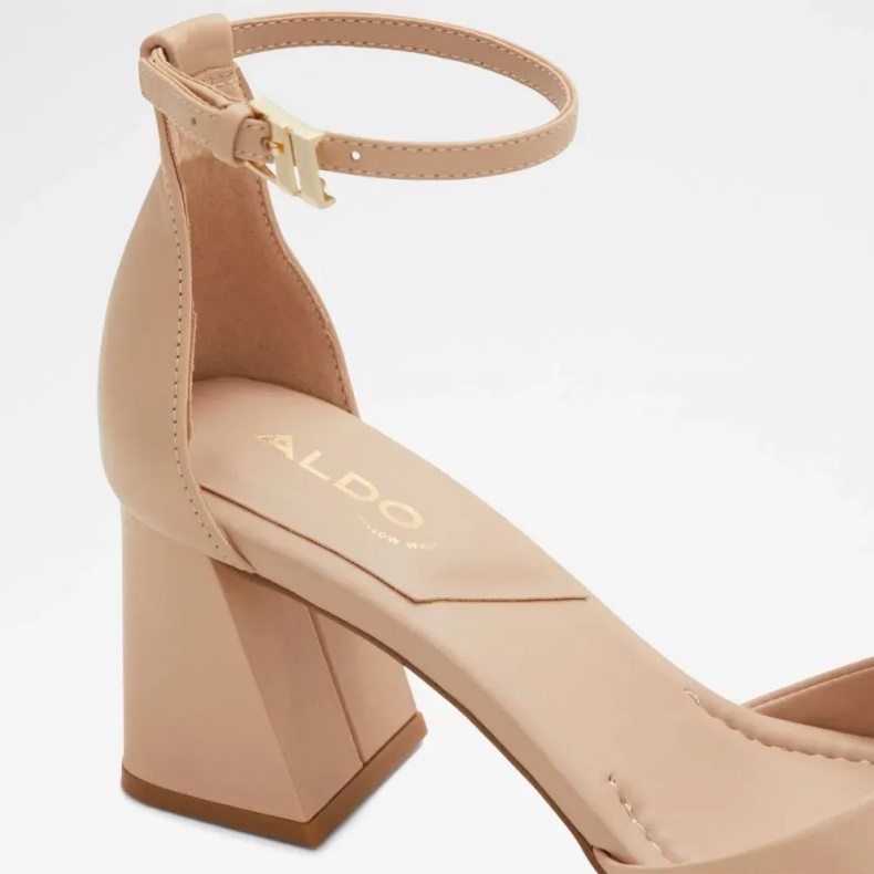 Safdie Kvinders Ankelstrop Hælsko Fashion Aldo Bone