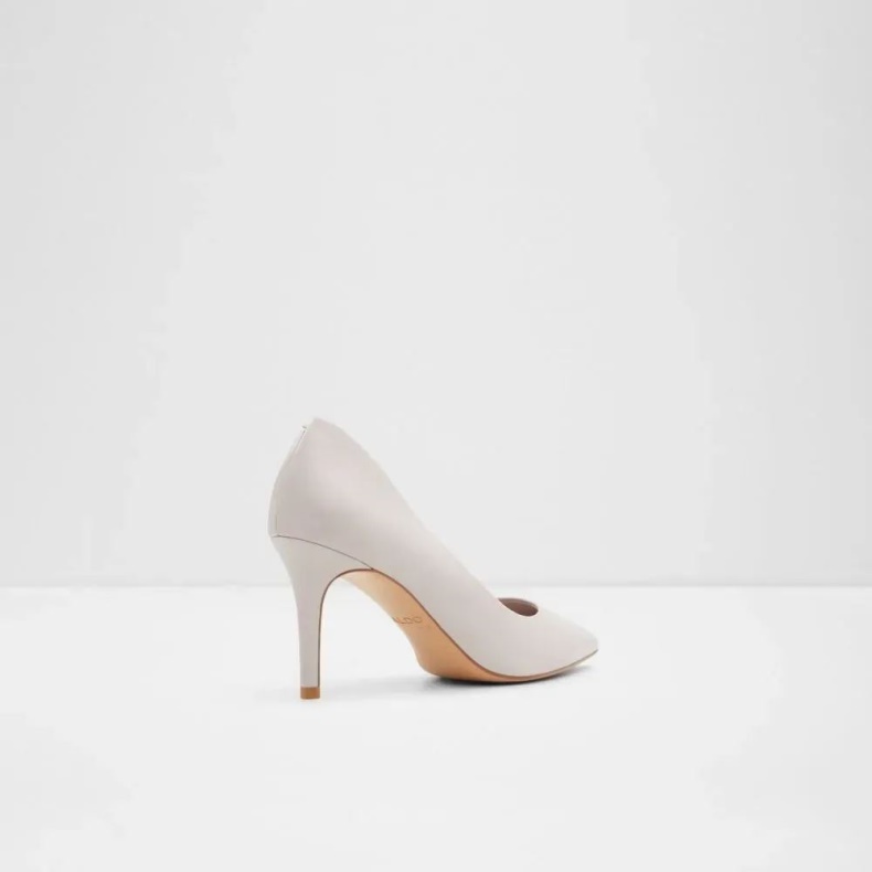 Aldo Fashion Anden Grå Sereniti Dame Slip On Pump Hæl