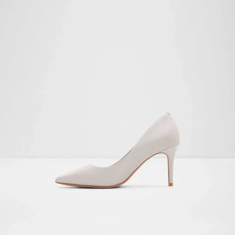 Aldo Fashion Anden Grå Sereniti Dame Slip On Pump Hæl