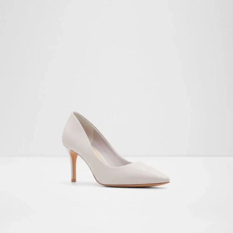 Aldo Fashion Anden Grå Sereniti Dame Slip On Pump Hæl