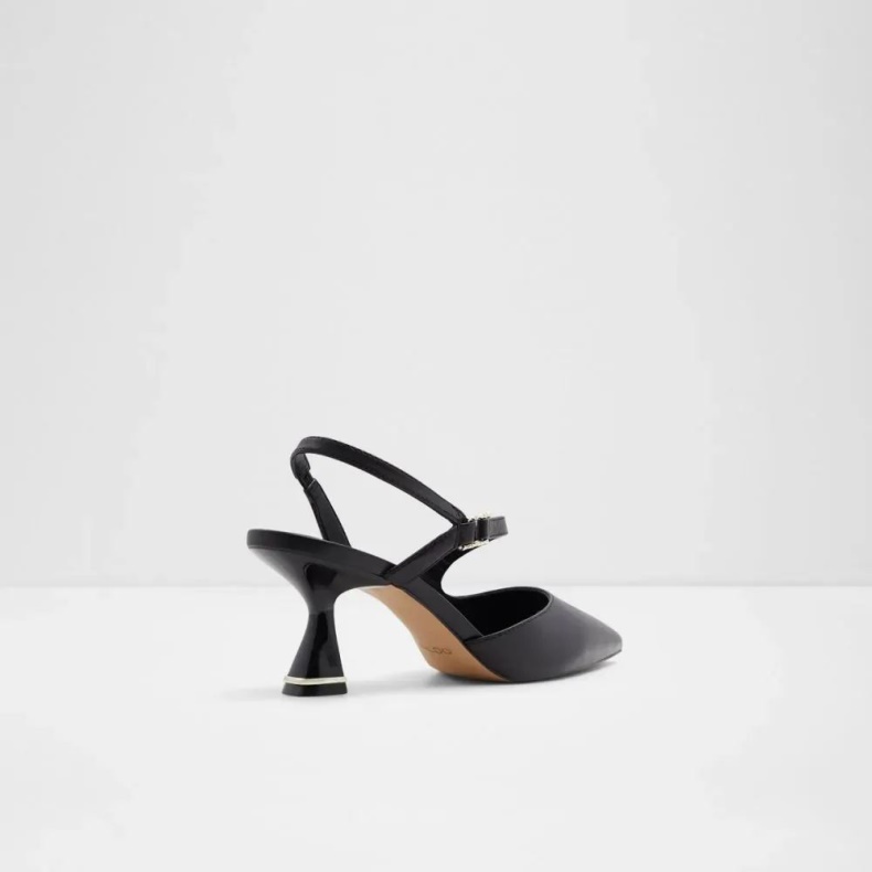Sort Aldo Fashion Sevilla Sandal Med Slynge-back Til Kvinder