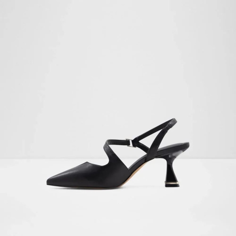 Sort Aldo Fashion Sevilla Sandal Med Slynge-back Til Kvinder