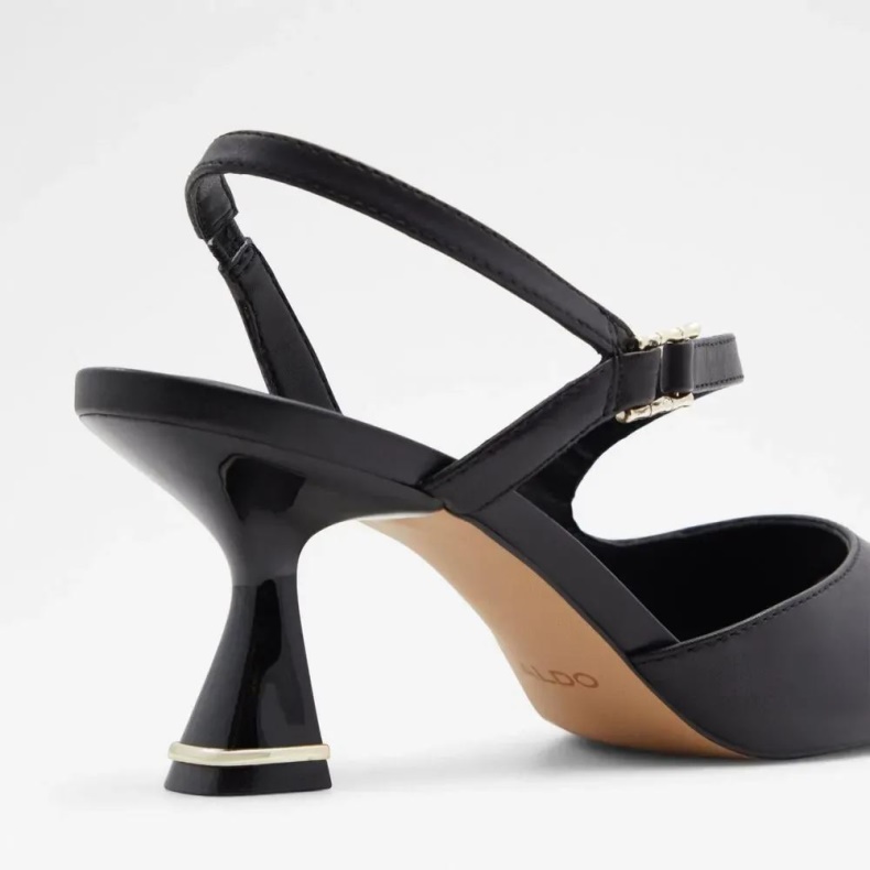 Sort Aldo Fashion Sevilla Sandal Med Slynge-back Til Kvinder