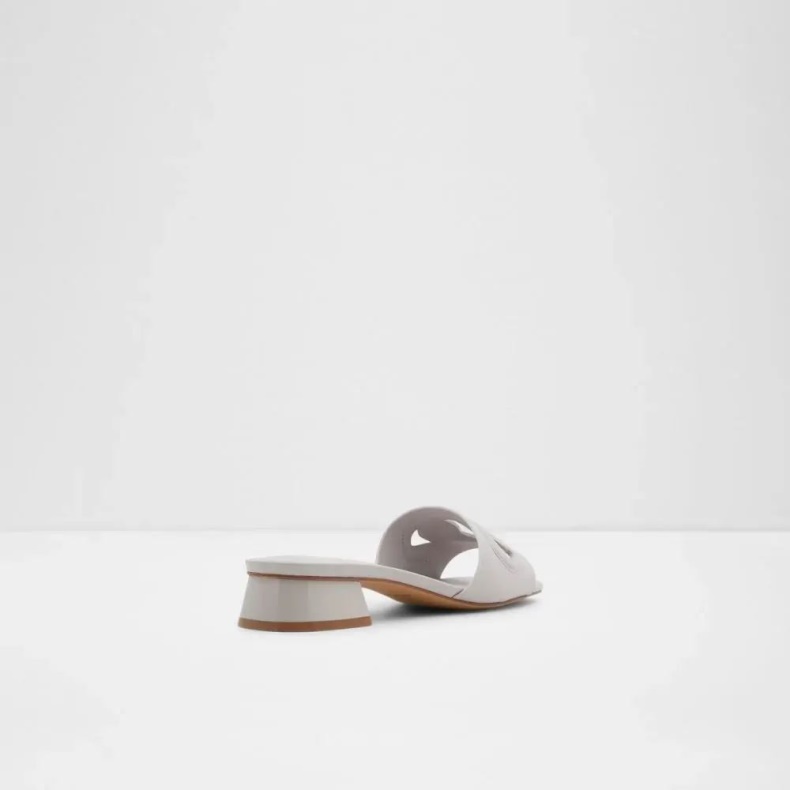 Mode Andre Grå Stellia Dame Blokhæl Slide Sandal Aldo