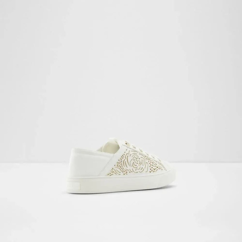 Stepaniee Kvinders Lav Top Sneaker Mode Hvid Aldo