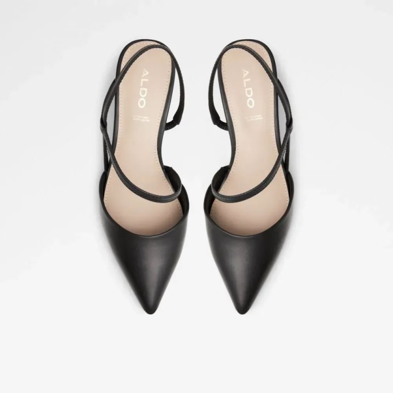 Sort Suzette Kvinders Sling Back Hæle Sko Aldo Mode