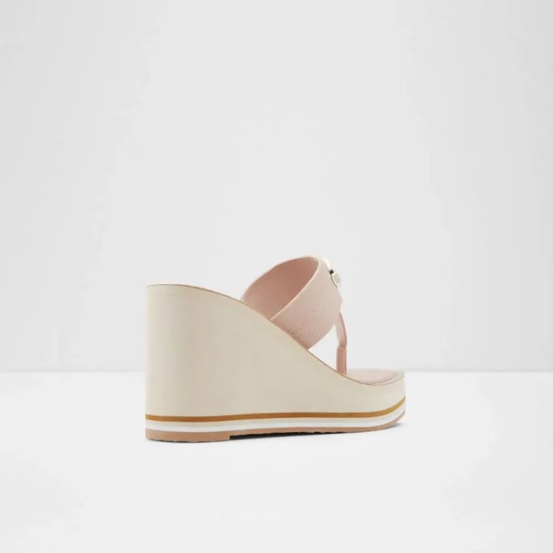 Lys Pink Sunseek Dame Strand Sandal Aldo Mode