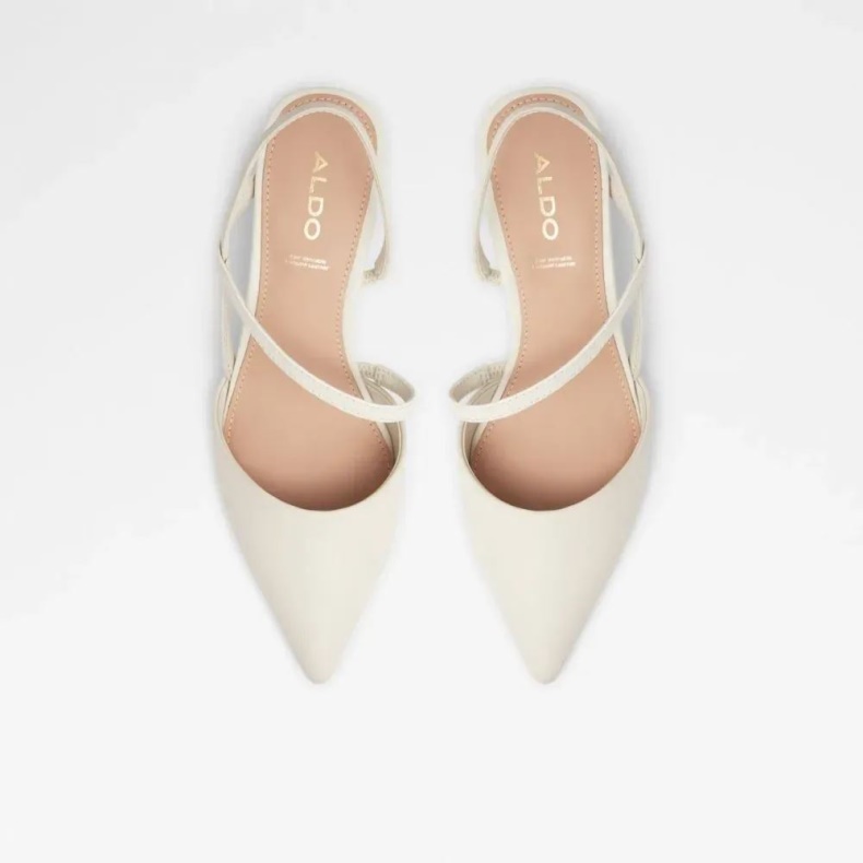 Suzette Kvinders Slynge Tilbage Hæl Sko Mode Anden Hvid Aldo