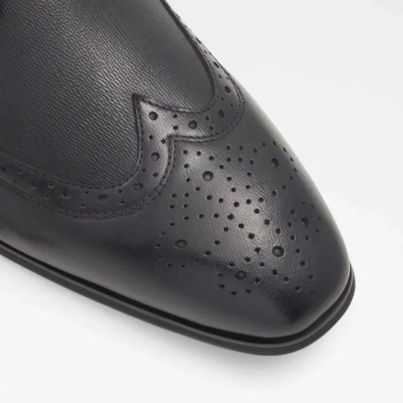 Aldo Thiasien Mænds Derby Kjole Sko Sort Mode