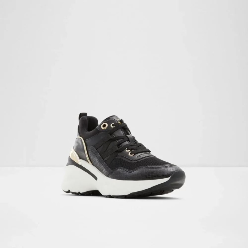Sort Thaliri Kvinders Lave Top Sneaker Fashion Aldo
