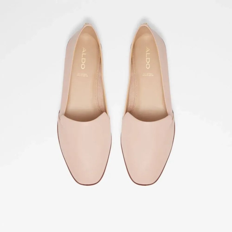 Lys Pink Aldo Fashion Veadith Loafer Med Firkantet Tå Til Kvinder