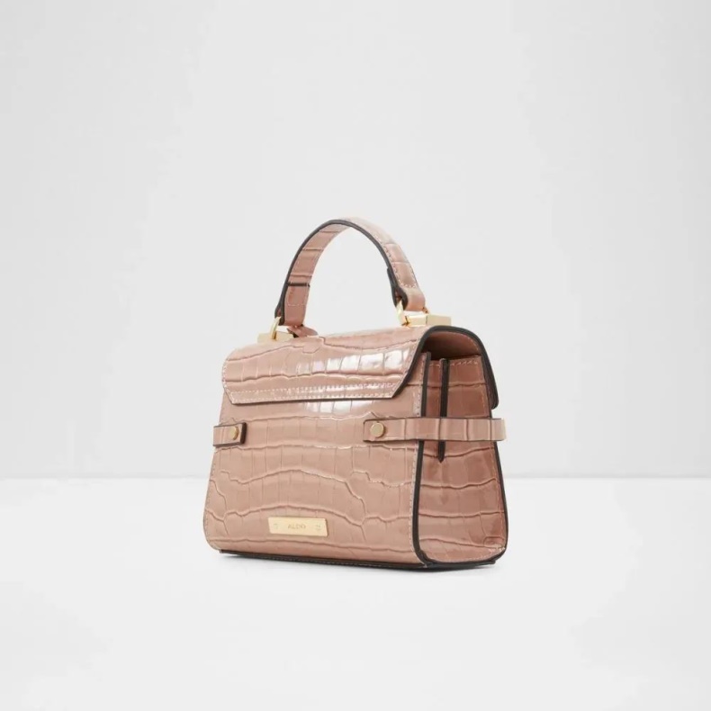 Lys Pink Aldo Fashion Vontessa Håndtaske Til Kvinder Med Tophåndtag