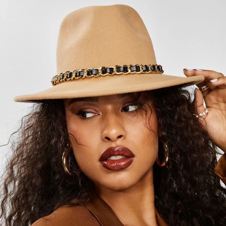 Medium-beige Wesley Tilbehør Til Kvinder Fedora Hat Fashion Aldo