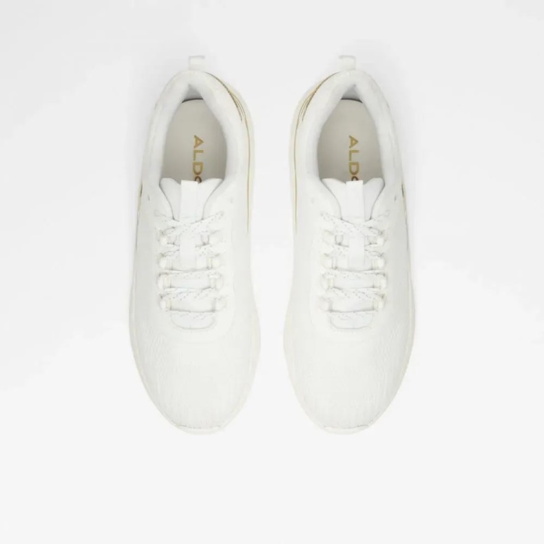 Mode Hvid Aldo Willo Lav Top Sneaker Til Kvinder