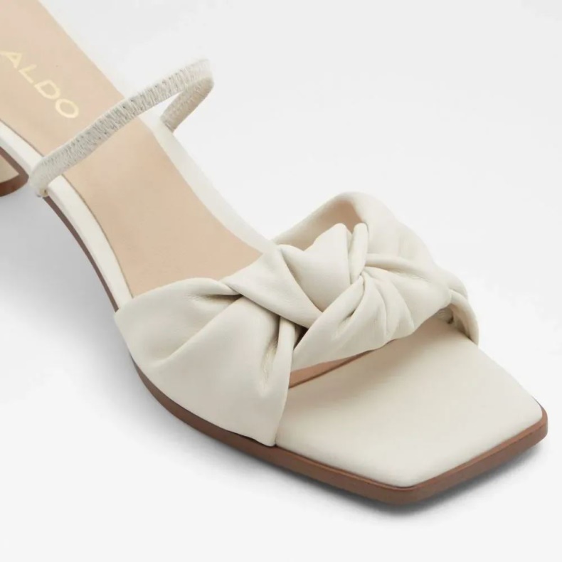 Andre Hvide Wigoveth Kvinders Slynge Tilbage Hæled Sandal Aldo Mode