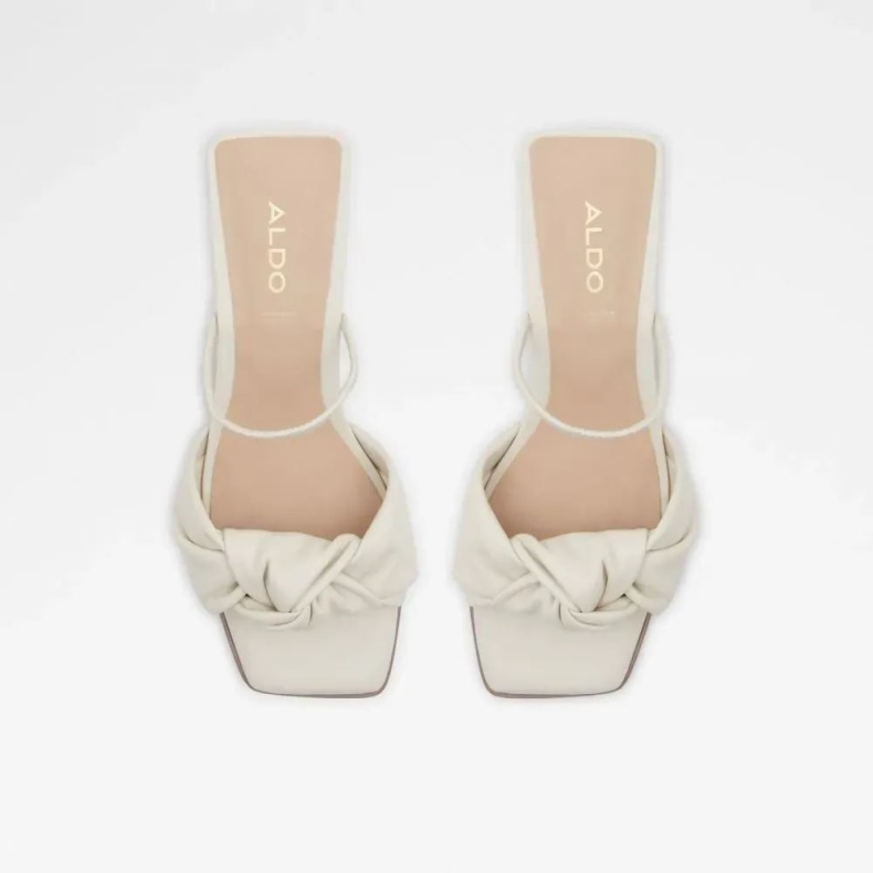 Andre Hvide Wigoveth Kvinders Slynge Tilbage Hæled Sandal Aldo Mode