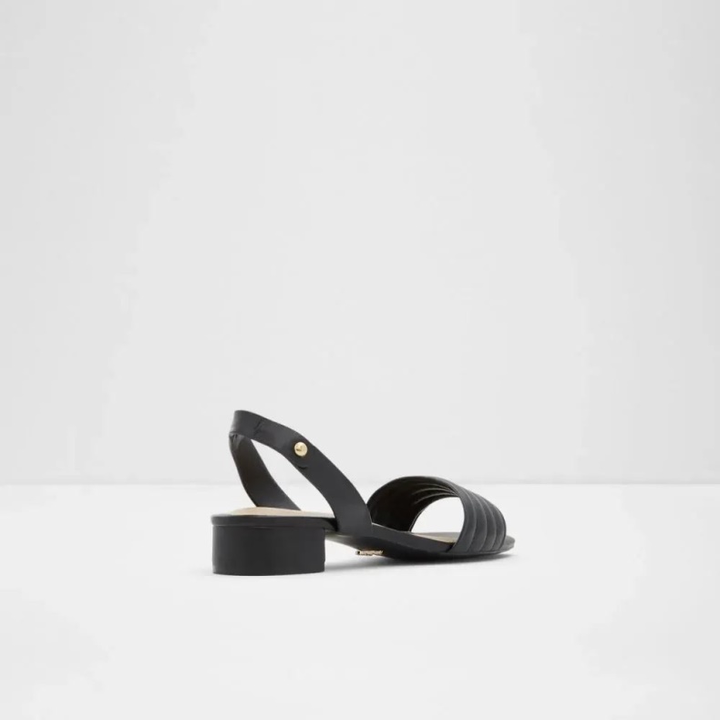 Sort Zarewen Kvinders Flade Sandal Mode Aldo
