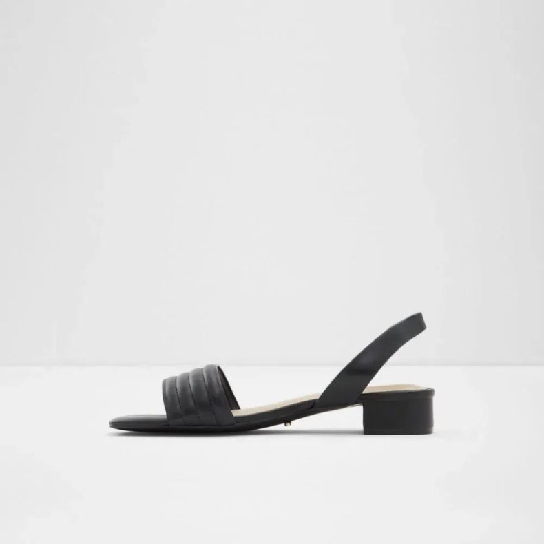Sort Zarewen Kvinders Flade Sandal Mode Aldo